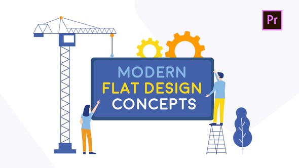 Modern Flat Design l MOGRT - 27801166 Download Videohive