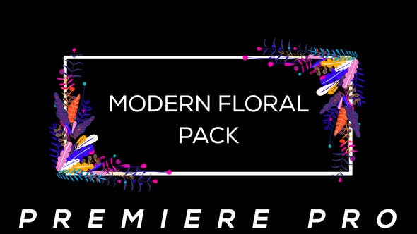 Modern Flower Pack - 25568565 Videohive Download