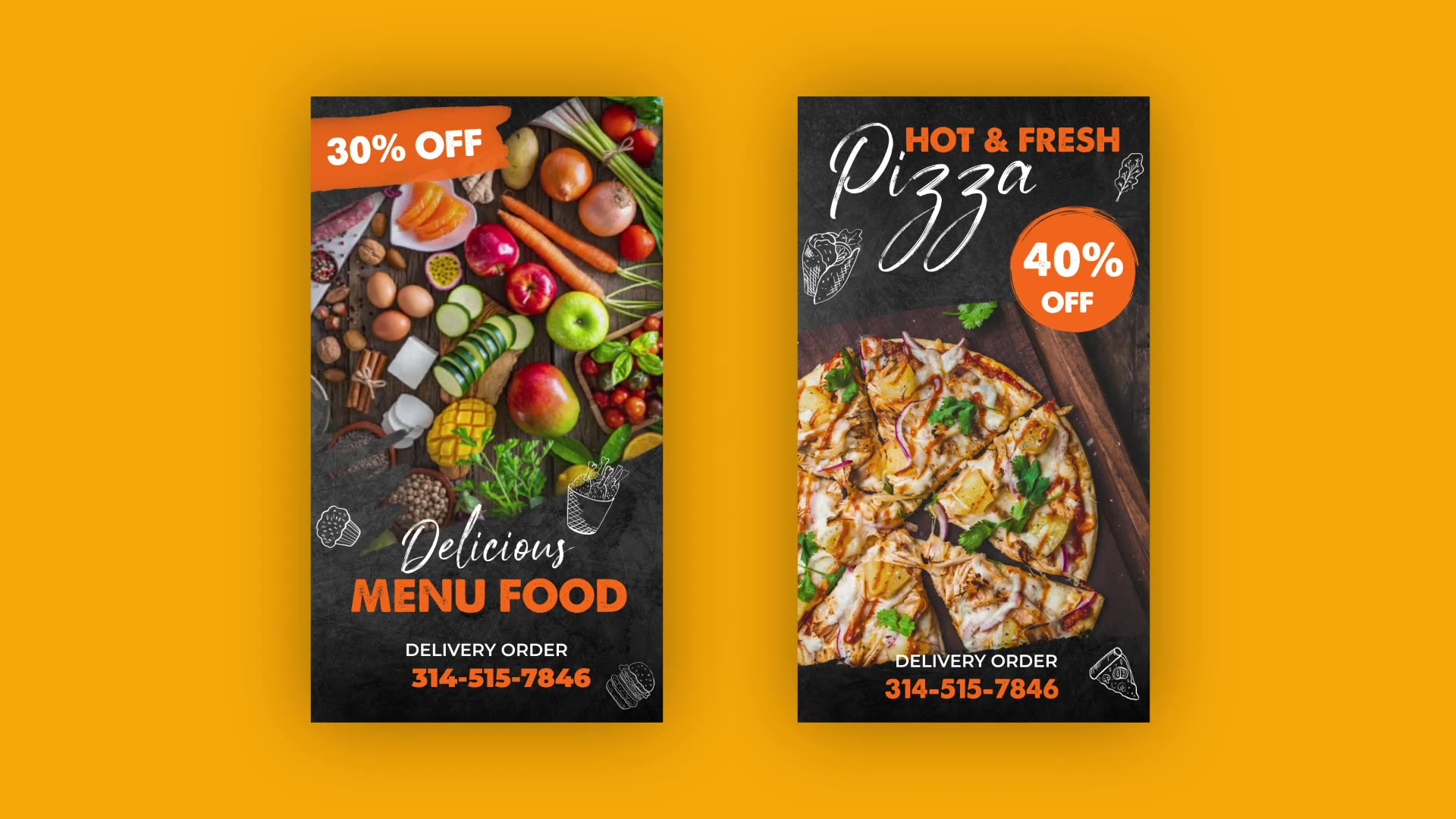 Modern Food Instagram Stories Videohive 34916764 After Effects Image 3