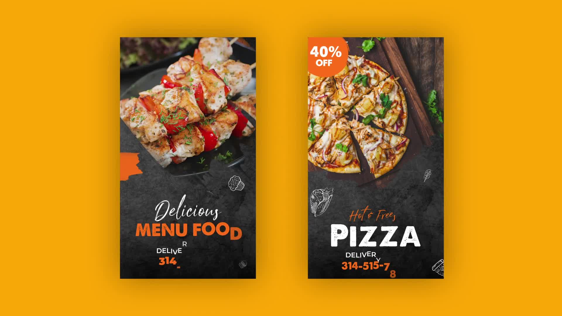 Modern Food Instagram Stories Videohive 34916764 After Effects Image 8