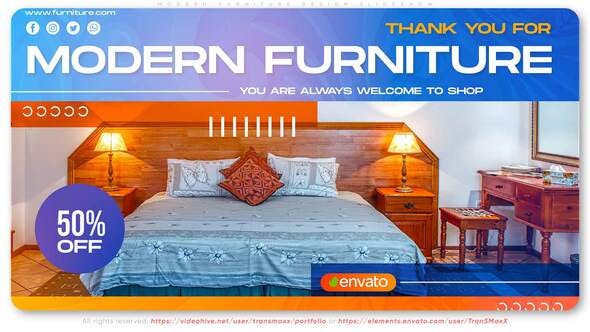 Modern Furniture Design Slideshow - Videohive 30101129 Download