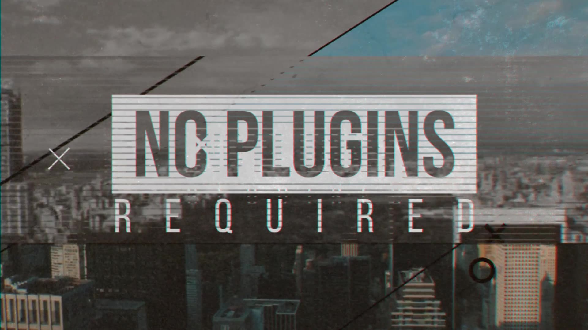 Modern Glitch Opener \ Line Slideshow Videohive 12050282 After Effects Image 2