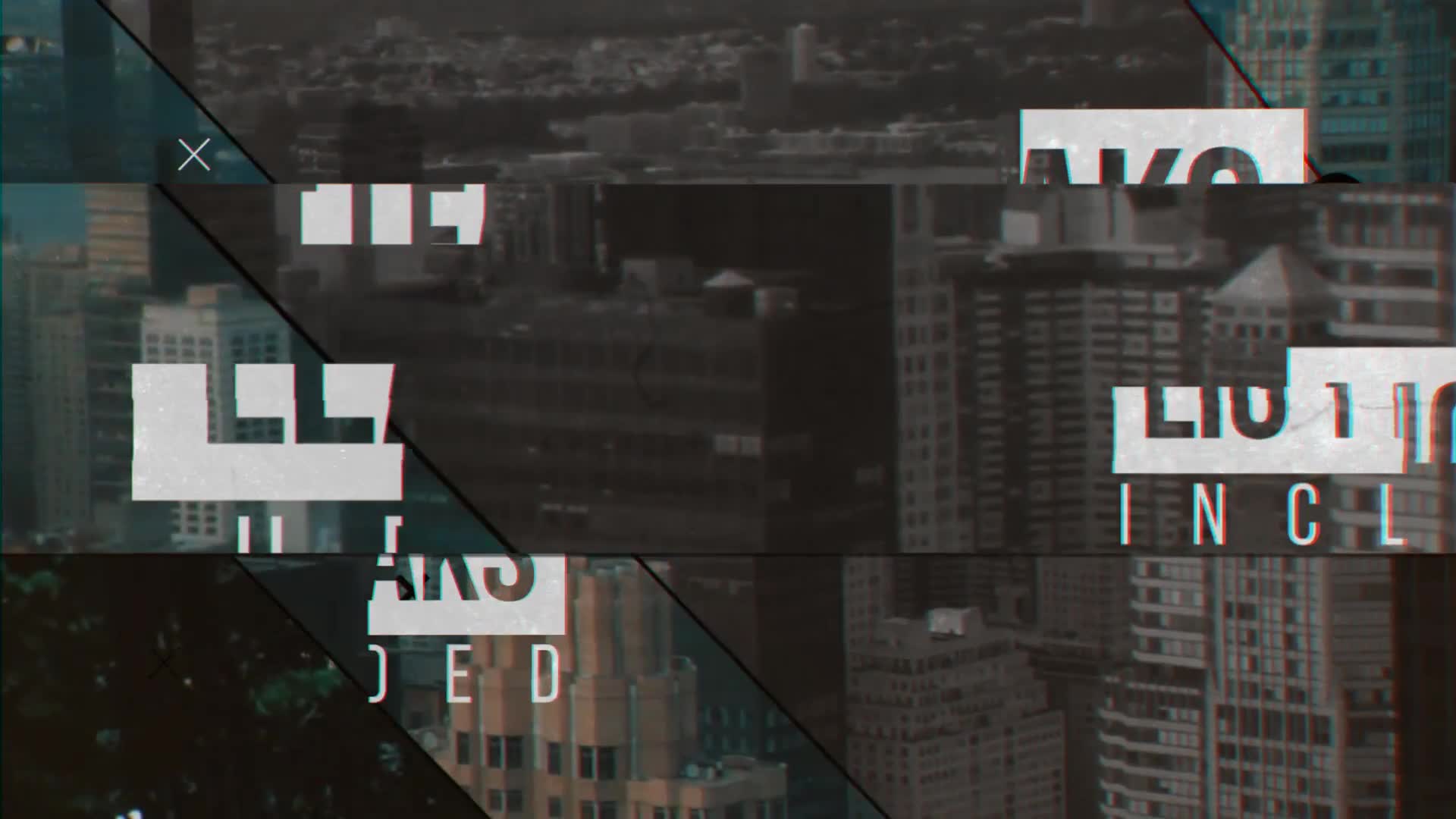 Modern Glitch Opener \ Line Slideshow Videohive 12050282 After Effects Image 9