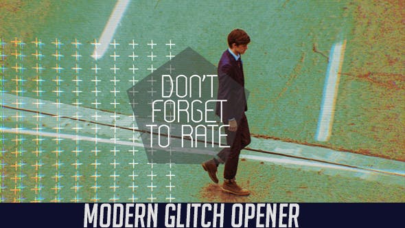 Modern Glitch Opener - Videohive 11453473 Download