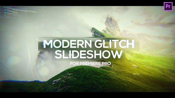 Modern Glitch Slideshow for Premiere Pro - Videohive 25730594 Download