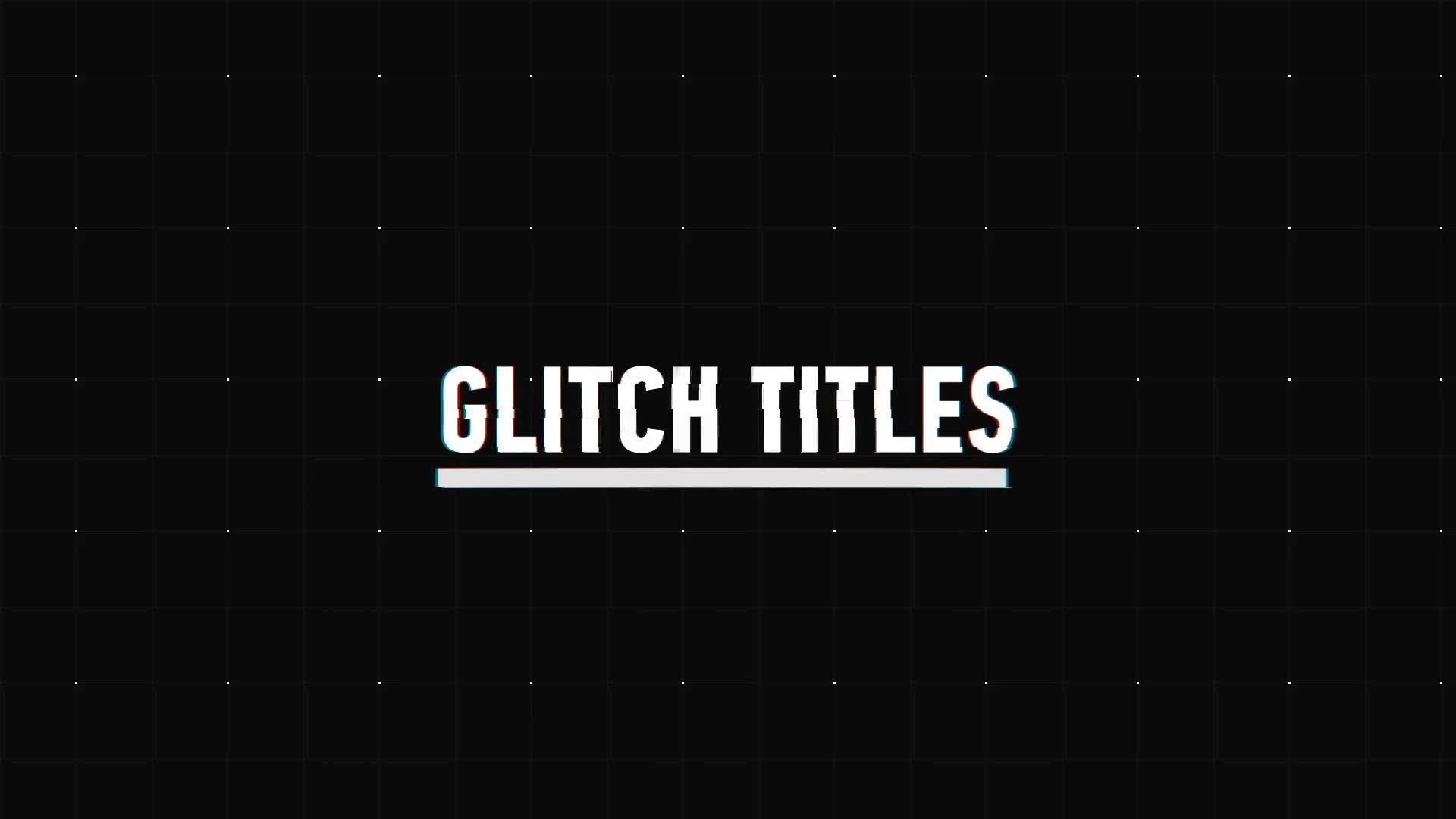 Modern Glitch Titles Videohive 19276767 After Effects Image 1