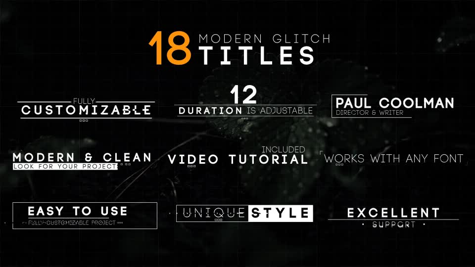 Modern Glitch Titles - Download Videohive 17754081