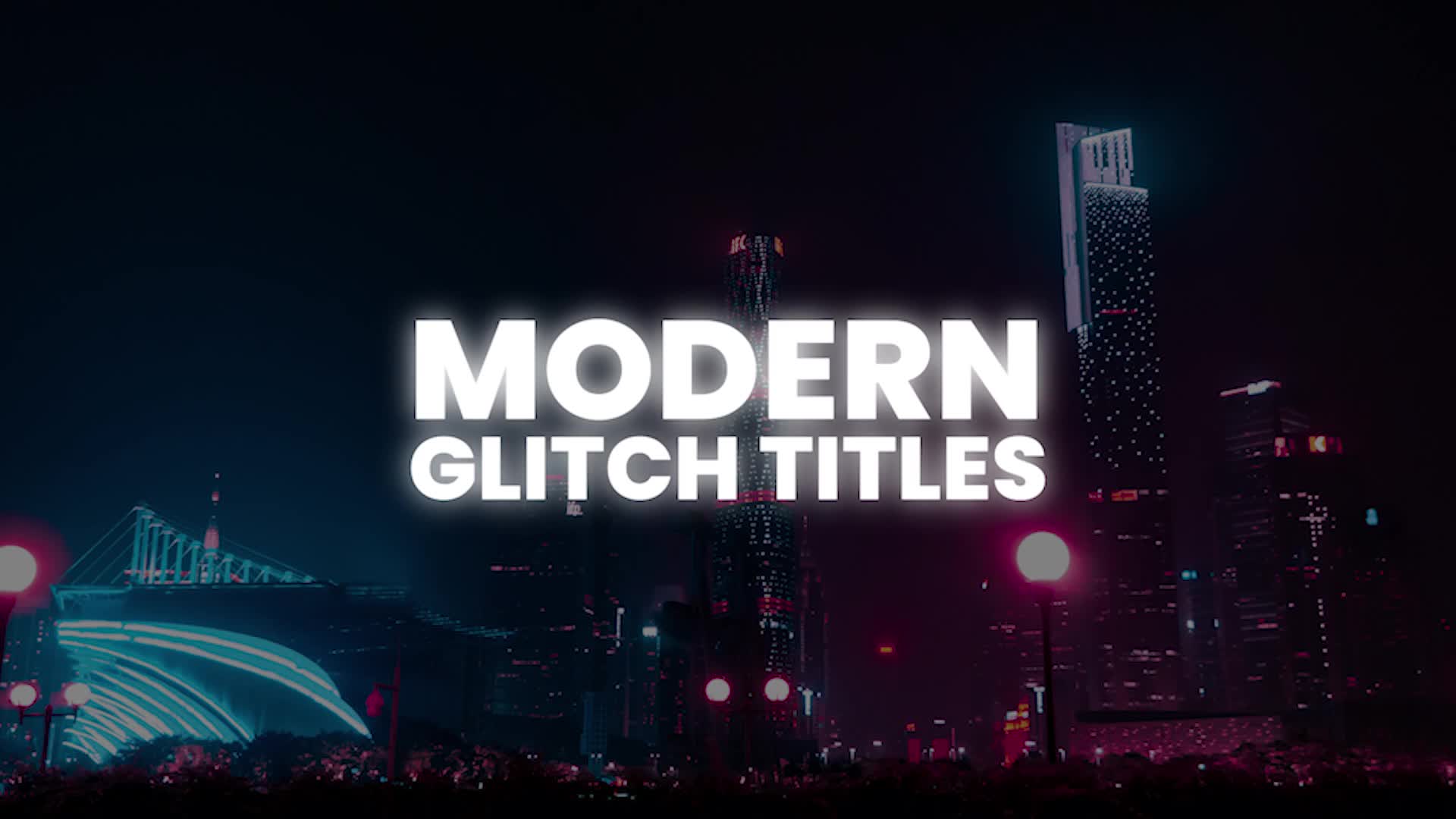 Modern glitch titles Videohive 37663437 After Effects Image 1