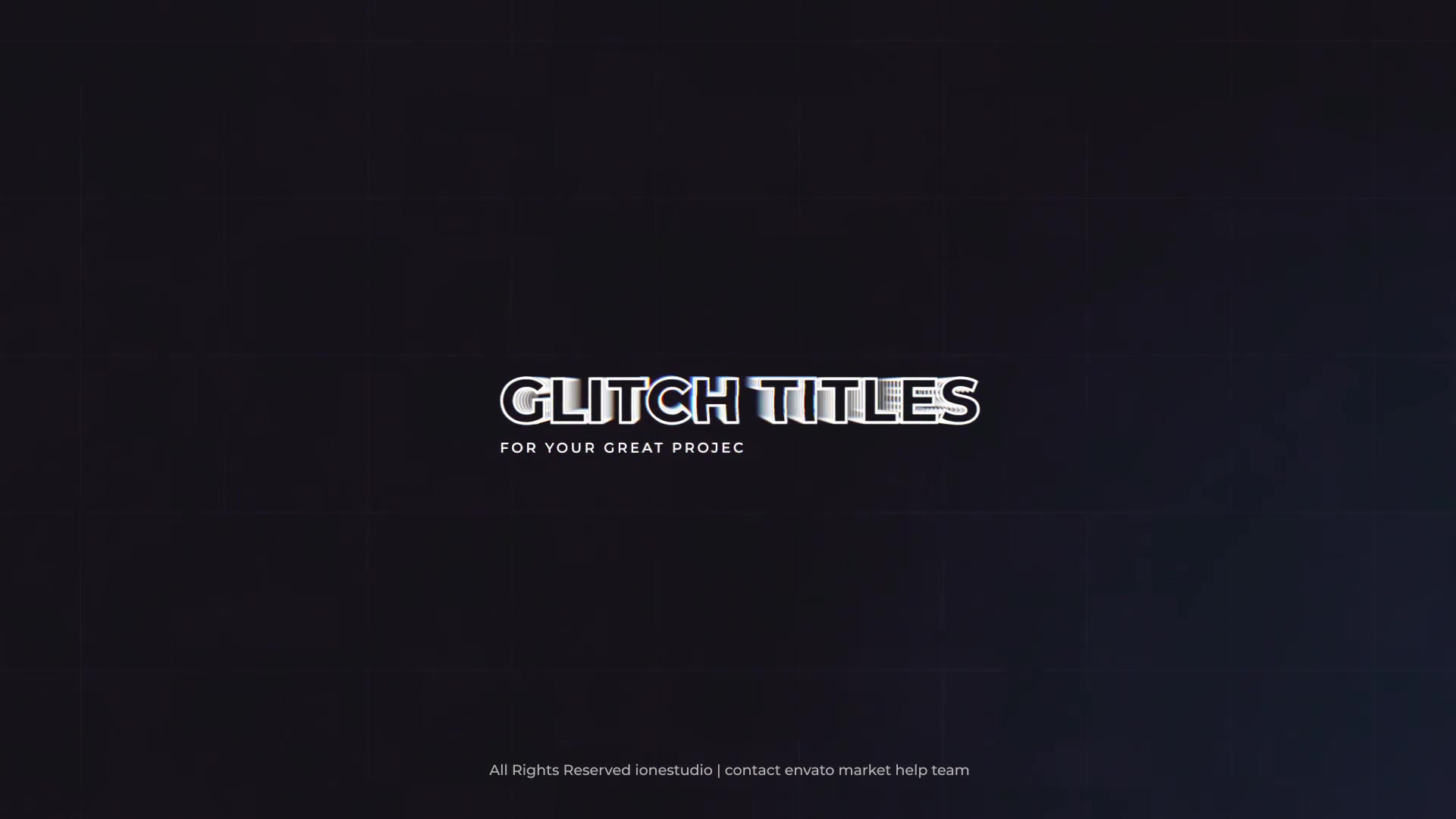 Modern Glitch Titles & Lower Thirds Videohive 26679278 After Effects Image 11