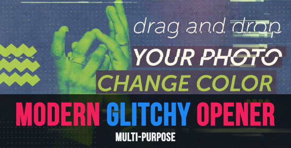 Modern Glitchy Opener - Download Videohive 17303615