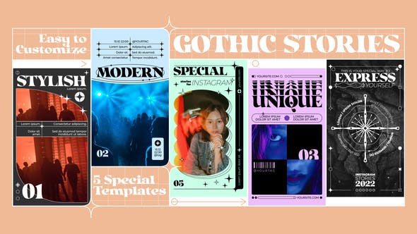Modern Gothic Stories - Download Videohive 34771521