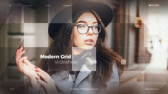 Modern Grid Slideshow - 29796409 Download Videohive