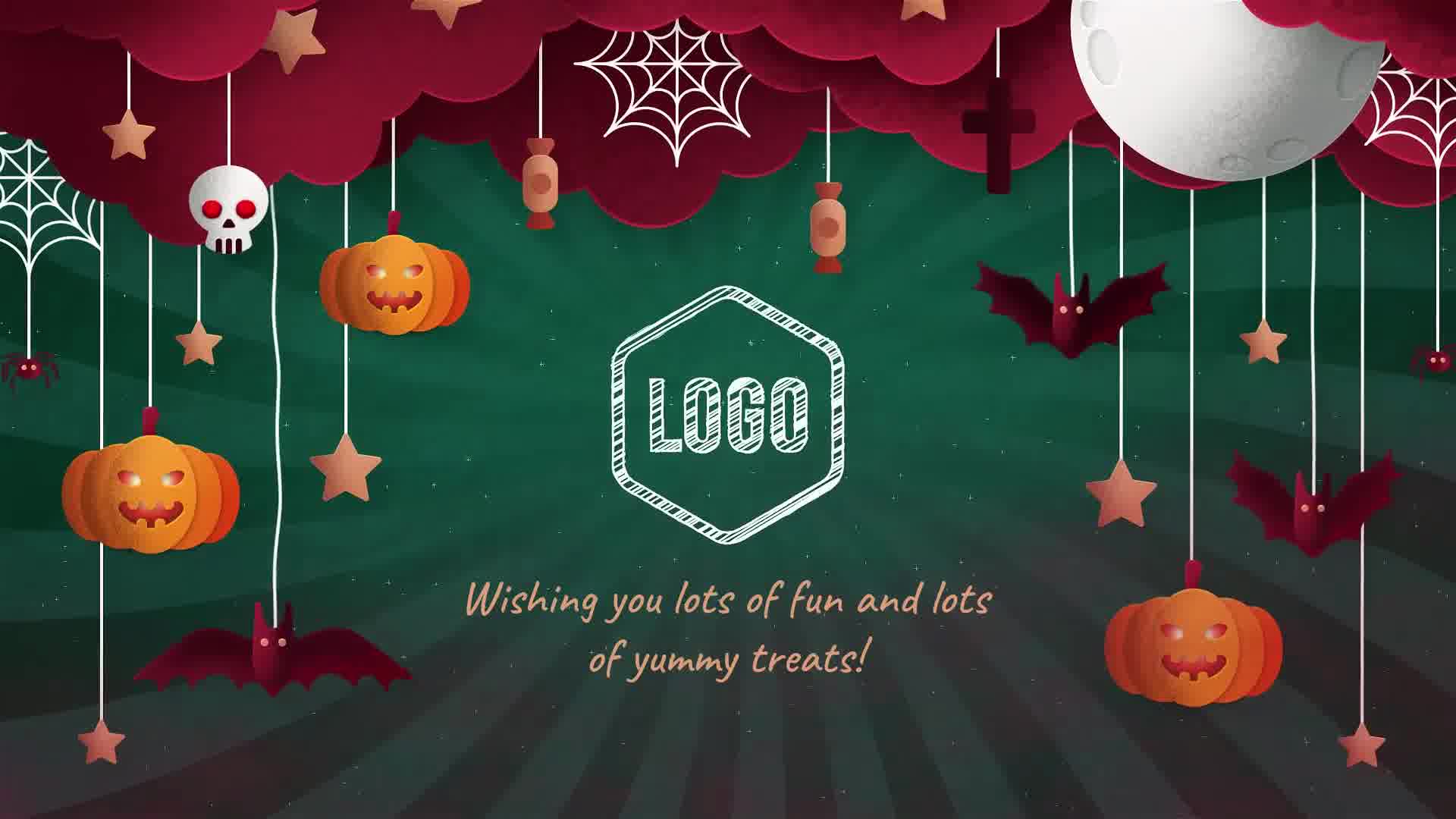 Modern Halloween Logo Videohive 33999049 After Effects Image 11