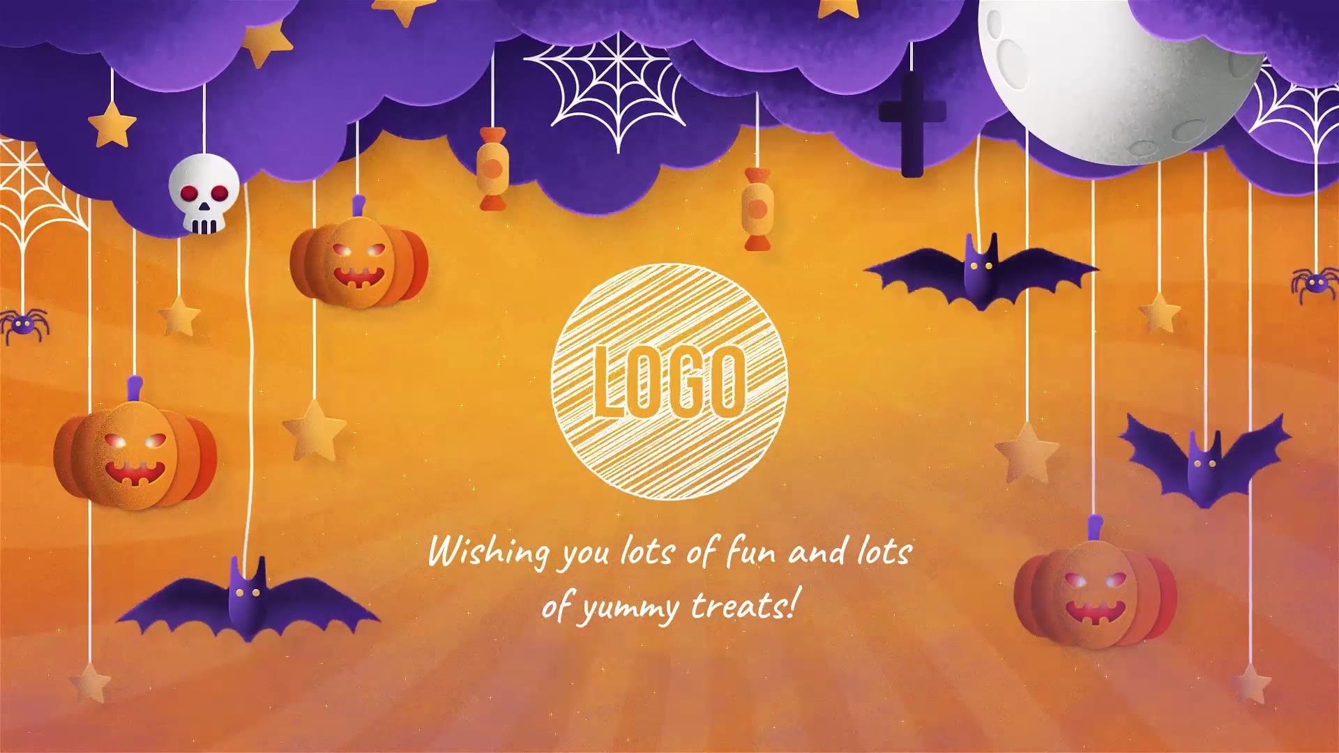 Modern Halloween Logo Videohive 33999049 After Effects Image 3