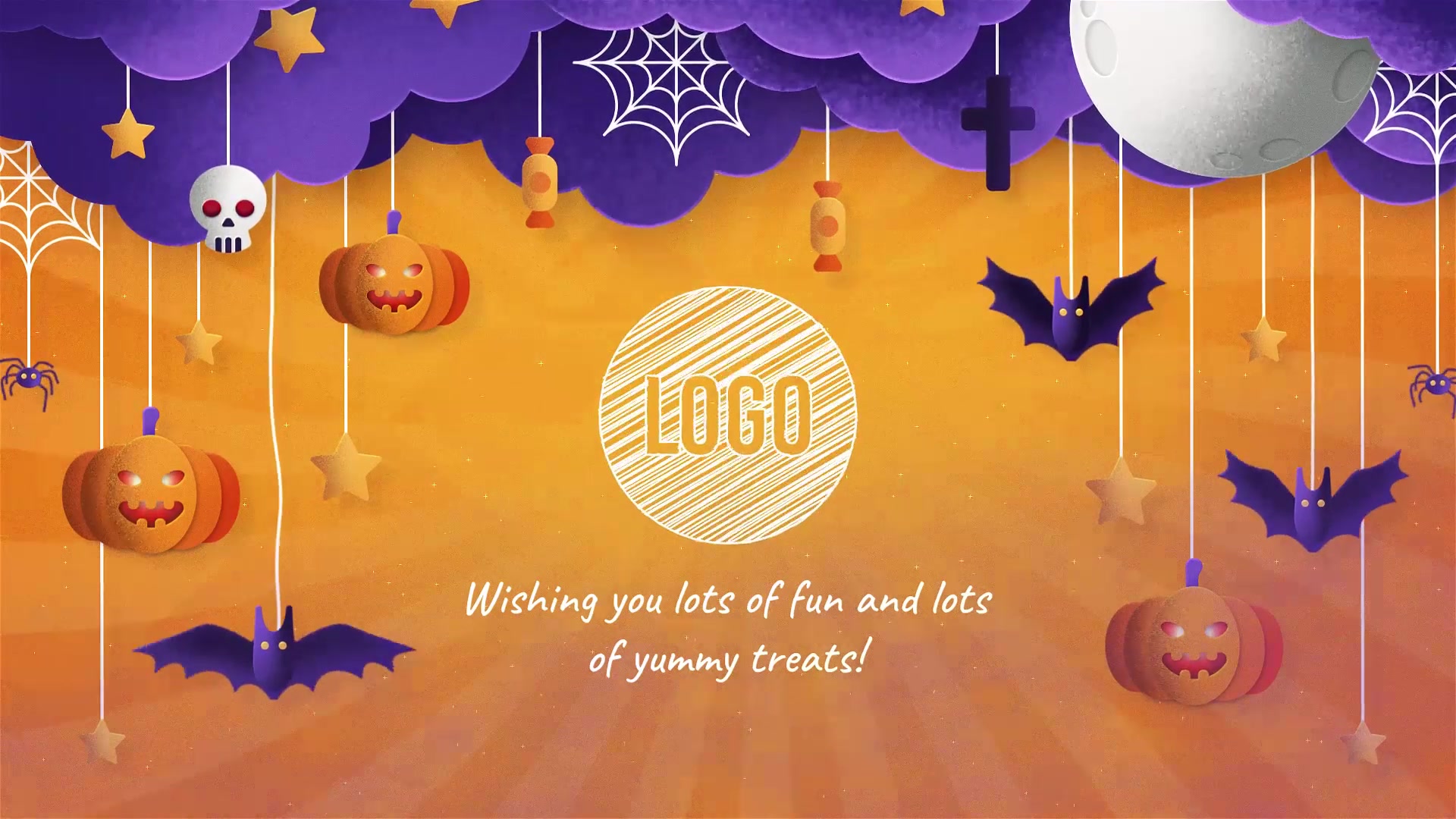Modern Halloween Logo Videohive 33999049 After Effects Image 4