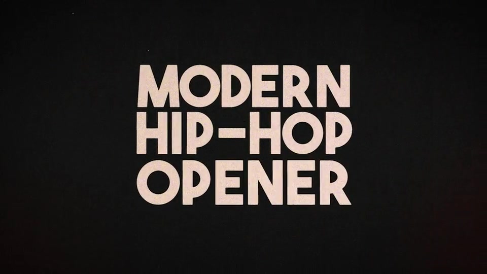Modern Hip Hop Opener Videohive 33996988 After Effects Image 12