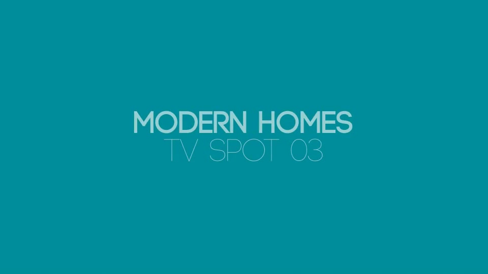 Modern Homes Tv Spot 03 Videohive 11952509 After Effects Image 2
