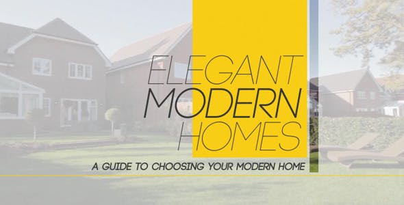 Modern Homes Tv Spot 03 - 11952509 Download Videohive