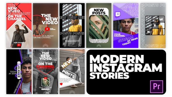Modern Instagram Stories - Download 34122630 Videohive