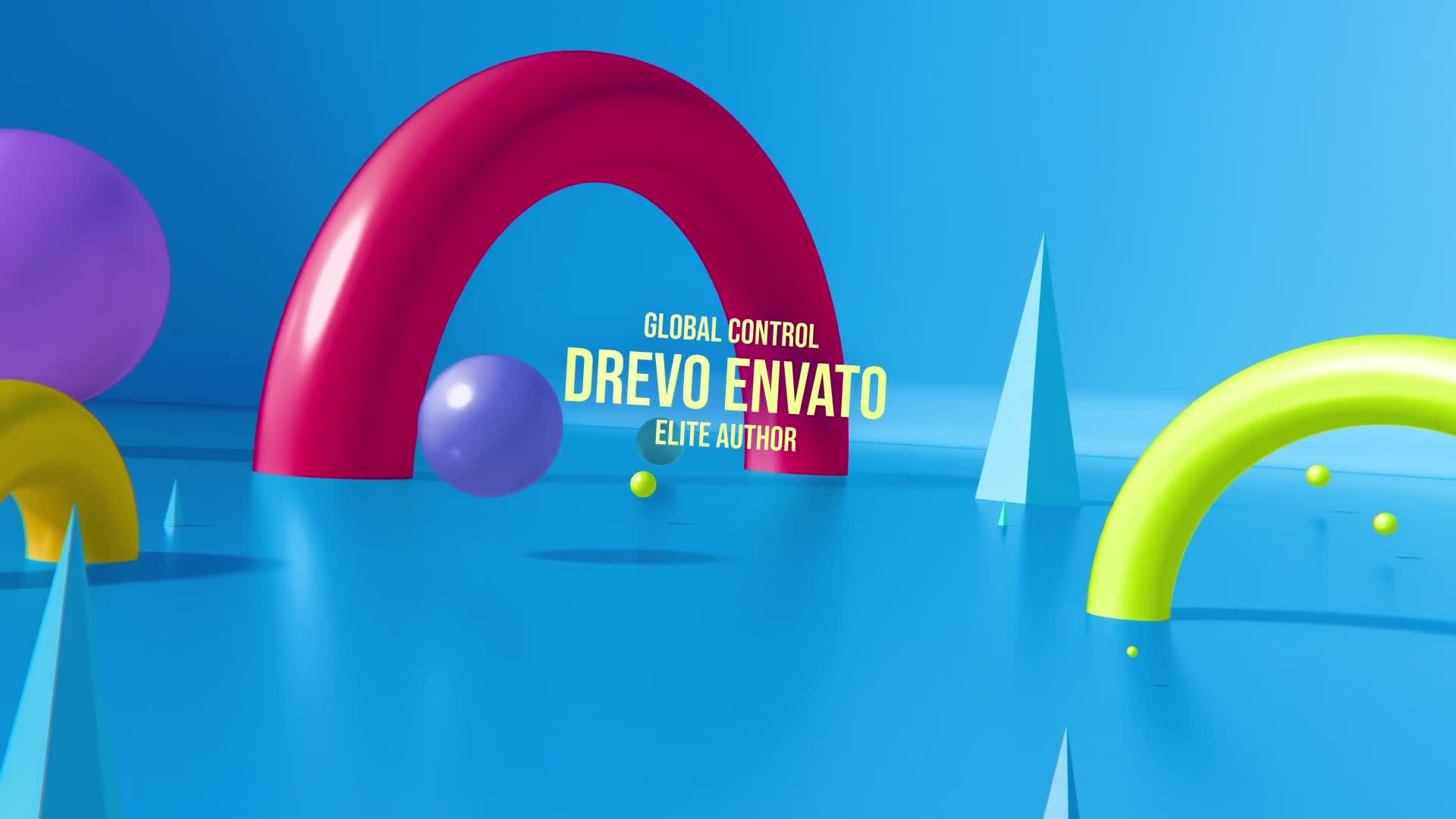 Modern Intro/ Simple Promo/ 4K 3D Figure/ Bright/ Colorful/ Birthday Party/ APP/ Social Media/ Carto Videohive 29051666 After Effects Image 1