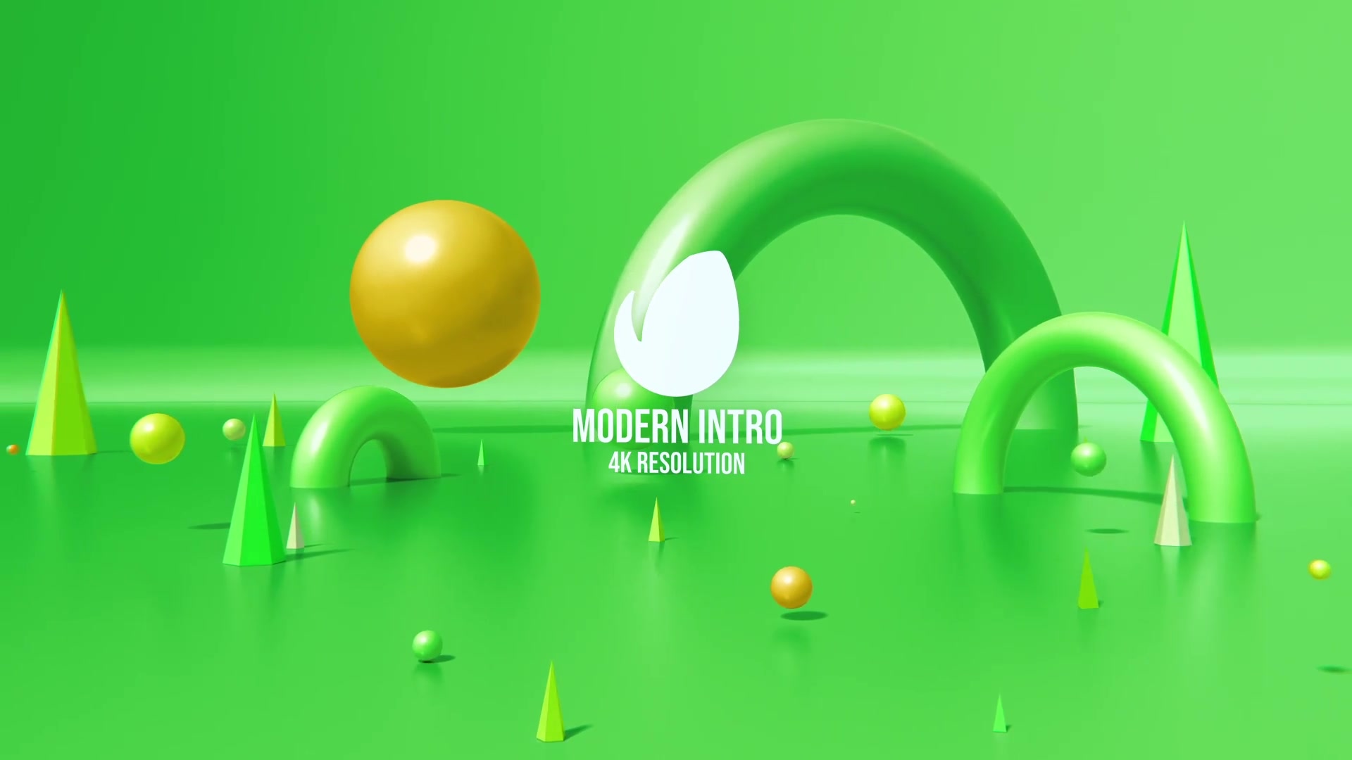 Modern Intro/ Simple Promo/ 4K 3D Figure/ Bright/ Colorful/ Birthday Party/ APP/ Social Media/ Carto Videohive 29051666 After Effects Image 6