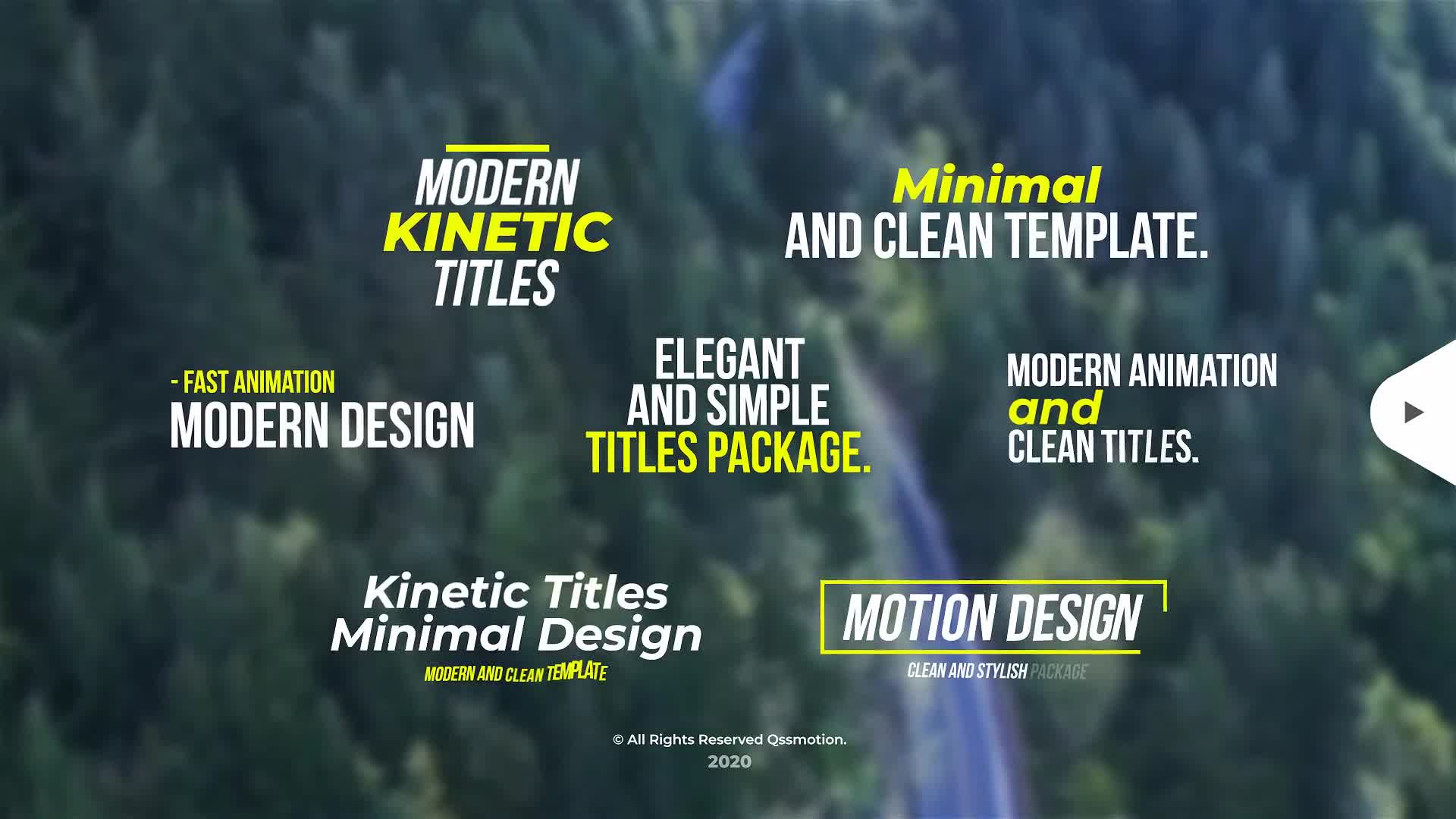 Modern Kinetic Titles For Premiere Pro Videohive 29714677 Premiere Pro Image 1
