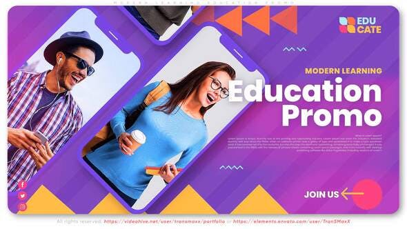 Modern Learning Education Promo - Videohive Download 29741452