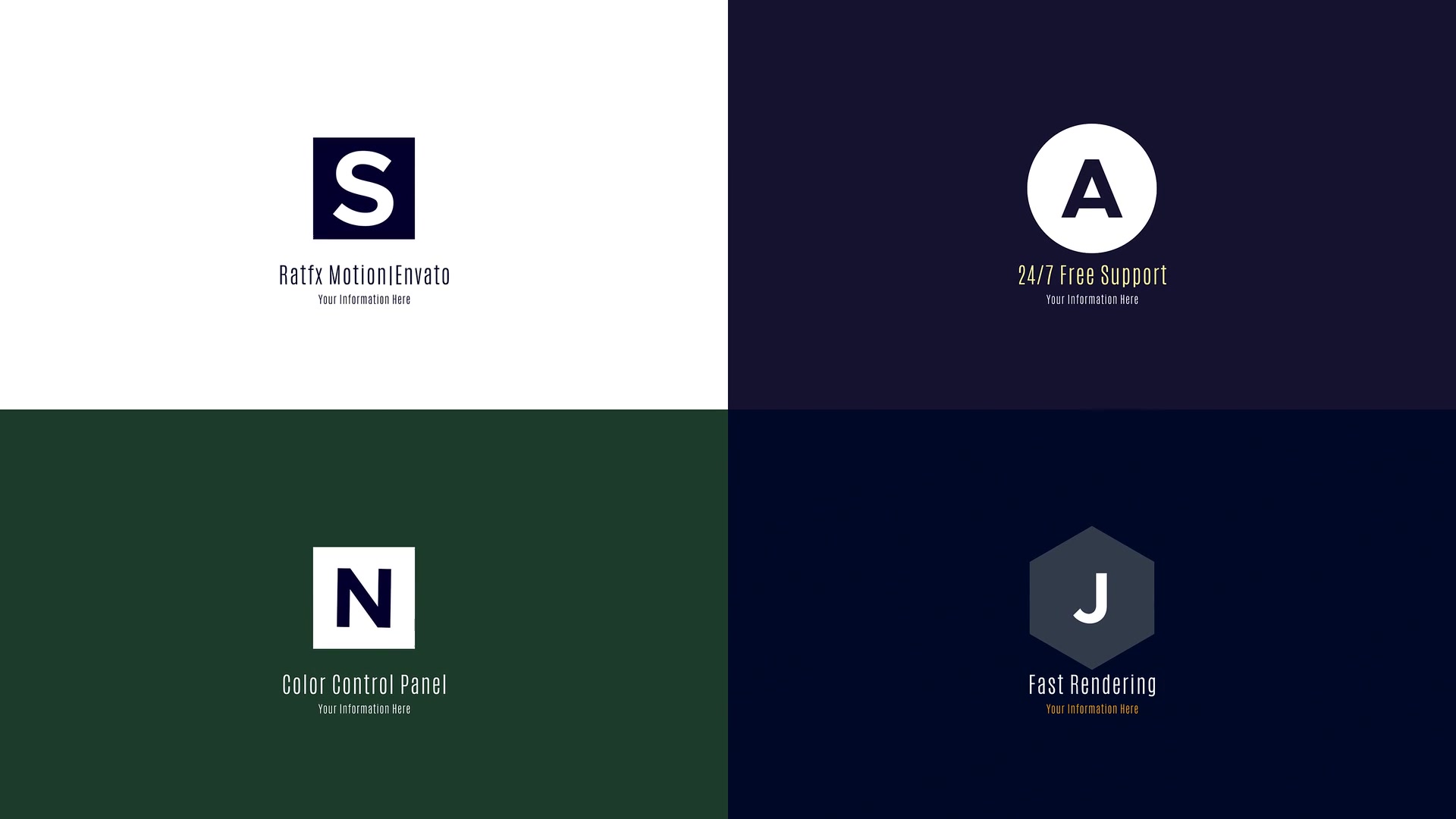 Modern Logo Pack Videohive 36949223 After Effects Image 7