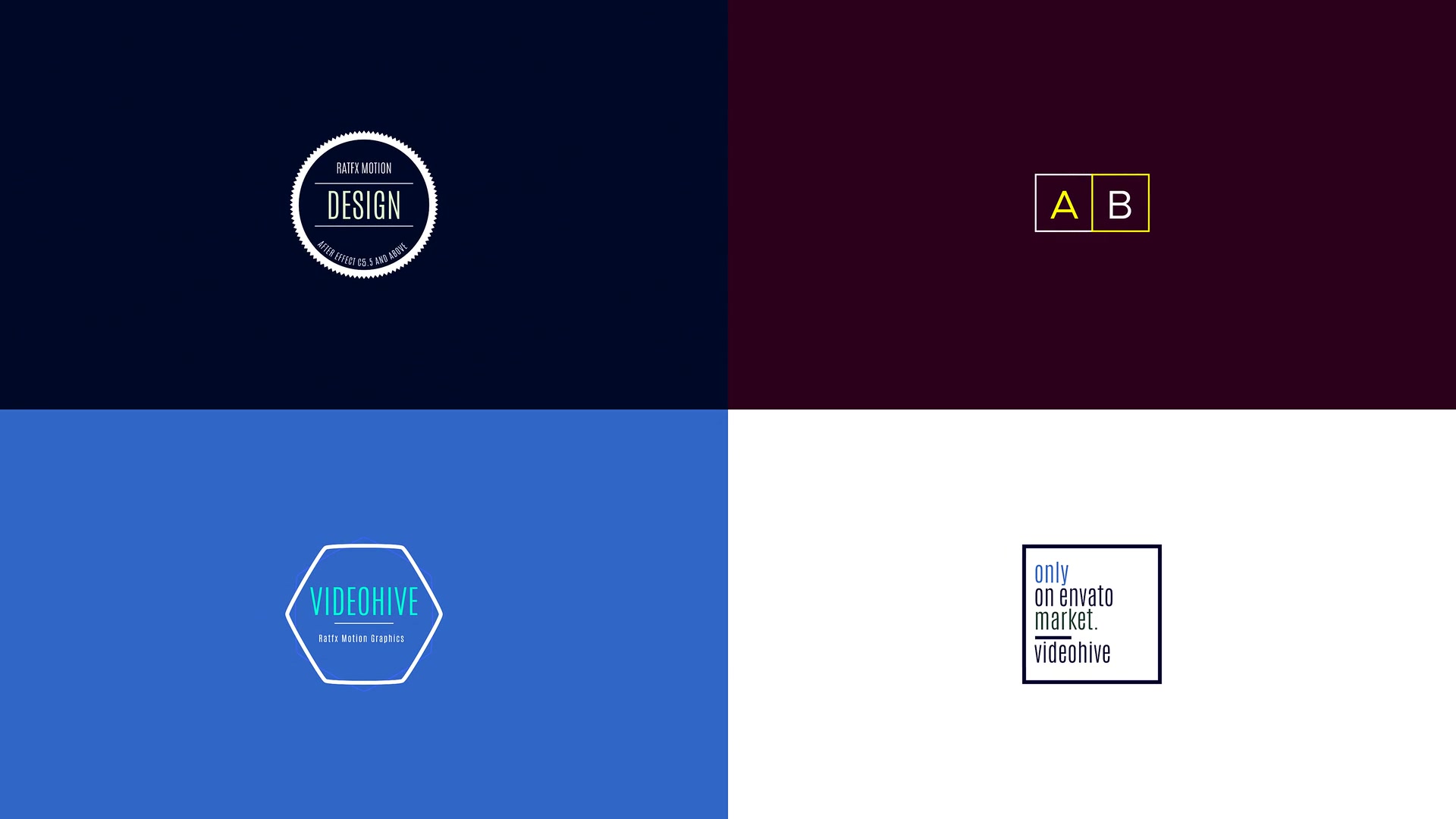 Modern Logo Pack Videohive 36949223 After Effects Image 8