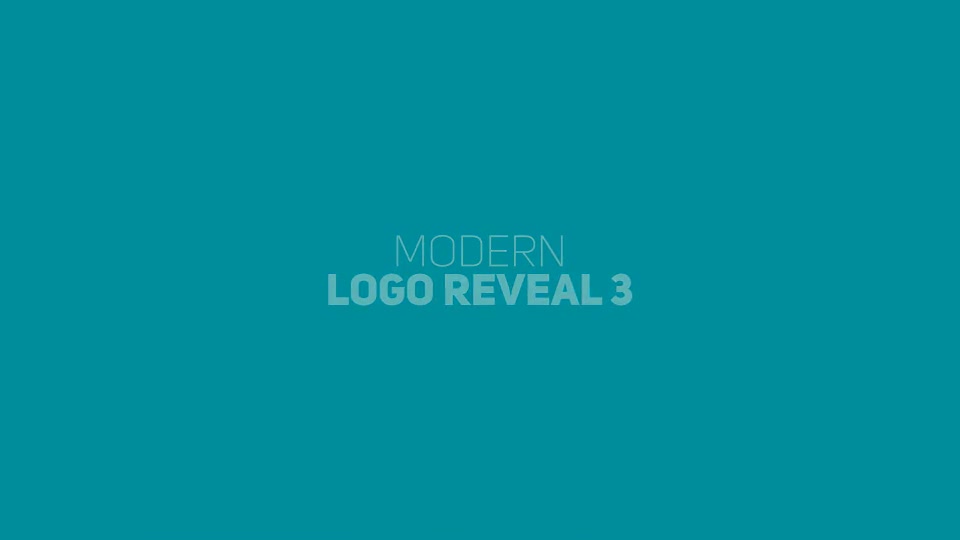 Modern Logo Reveal 3 - Download Videohive 19900547