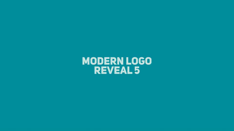 Modern Logo Reveal 5 Videohive 22584809 After Effects Image 1