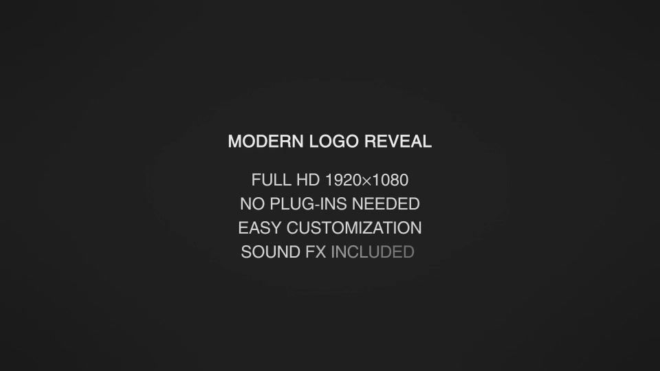 Modern Logo Reveal Videohive 13510158 After Effects Image 3