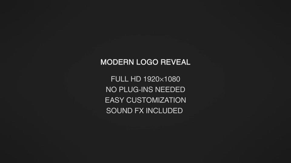 Modern Logo Reveal Videohive 13510158 After Effects Image 4