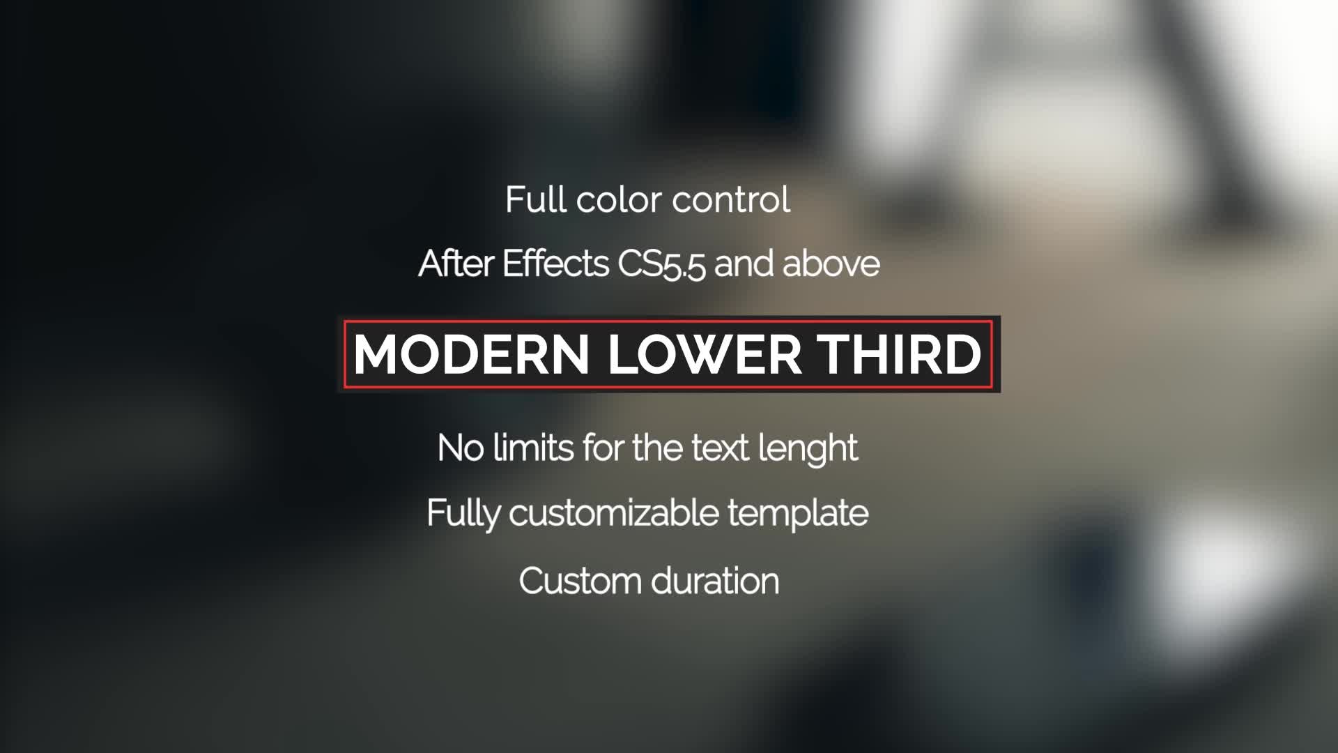 Modern Lower Third - Download Videohive 15122014