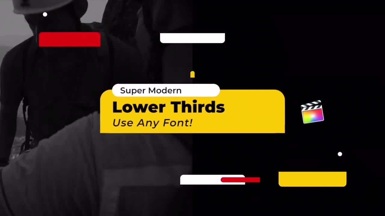 Modern Lower Thirds Videohive 30529465 Apple Motion Image 1
