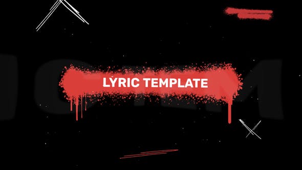 Modern Lyric Template - Videohive Download 39877958