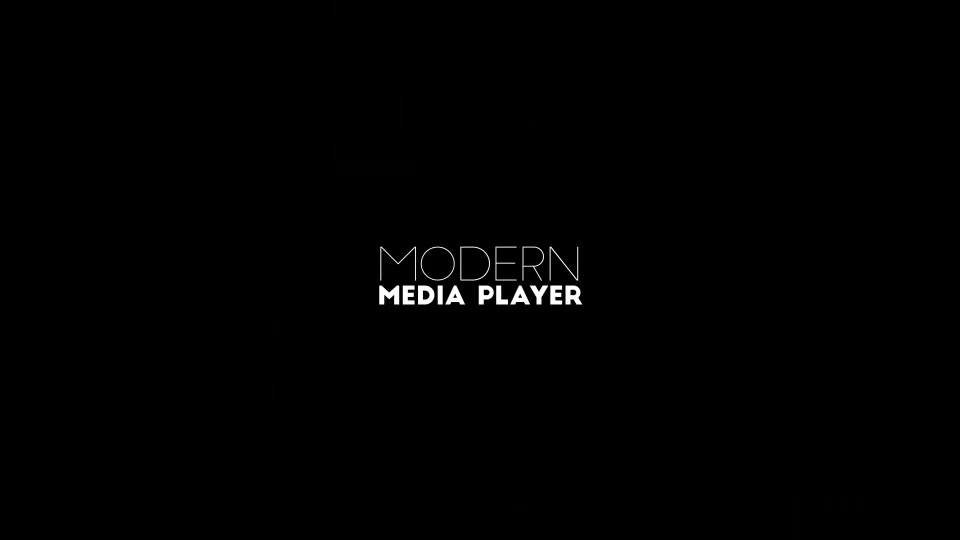 Modern Media Player - Download Videohive 12790560