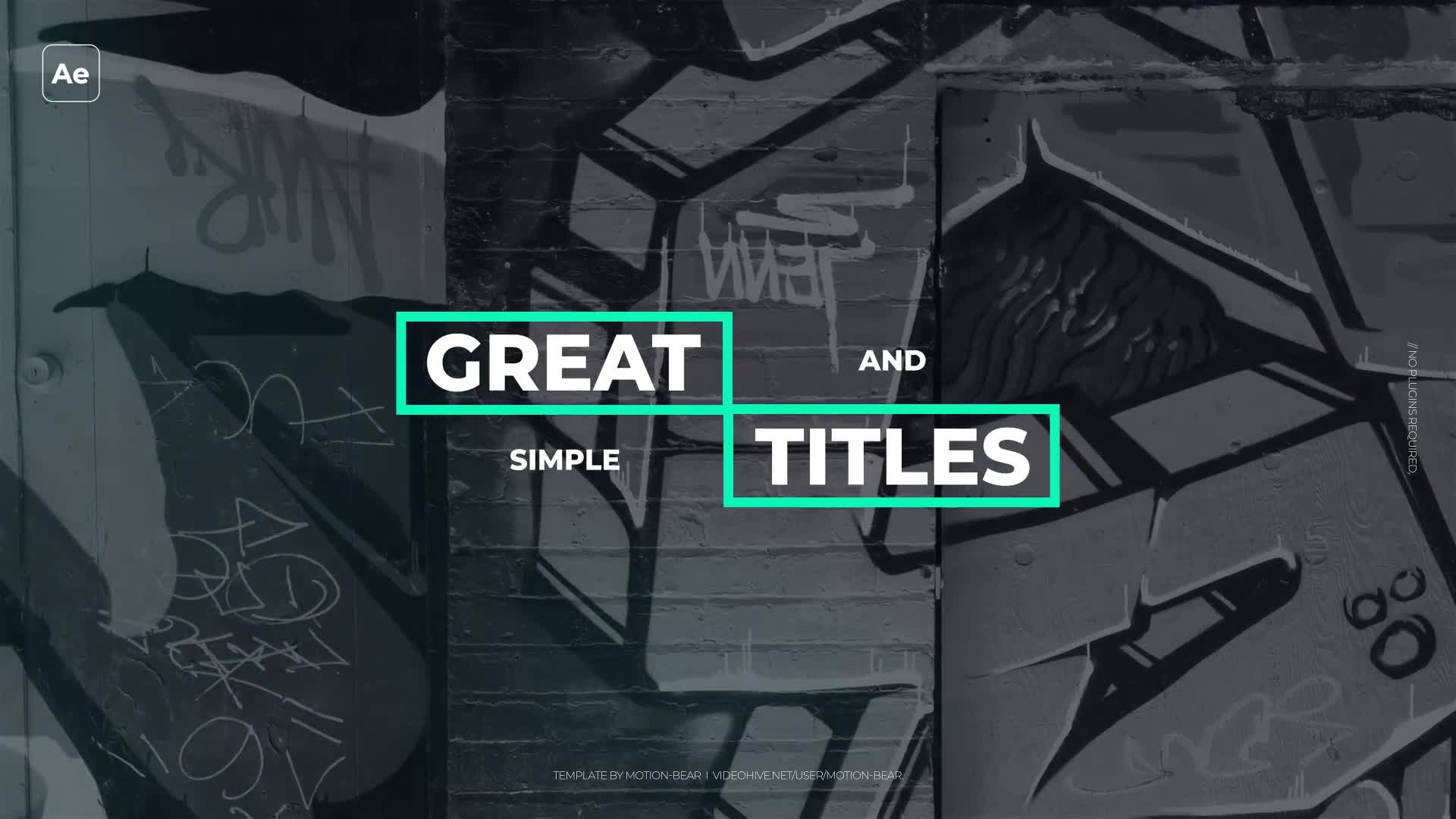 Modern & Minimal Titles Videohive 23953961 After Effects Image 1