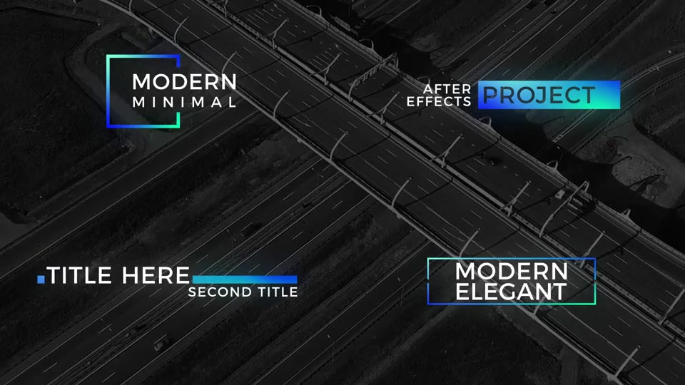 Modern Minimal Titles Pack - Download Videohive 19648545