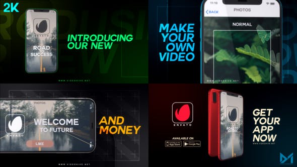 Modern mobile app promo - Videohive 22531016 Download