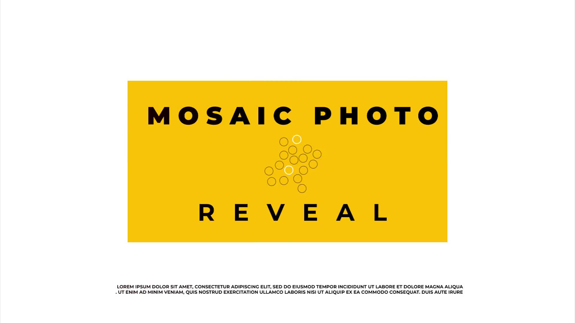Modern Mosaic Photo Reveal Videohive 33909099 After Effects Image 1