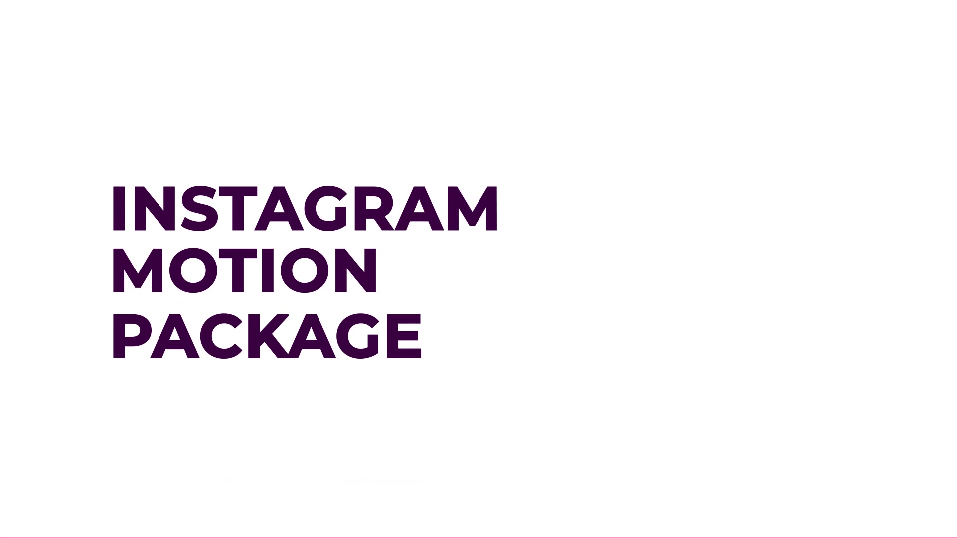 Modern Motion Pack for Instagram | FCPX Videohive 37329849 Apple Motion Image 12