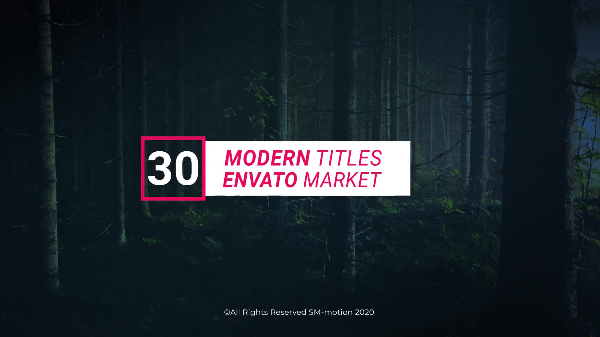 Modern Motion Titles Videohive 28502699 After Effects Image 2