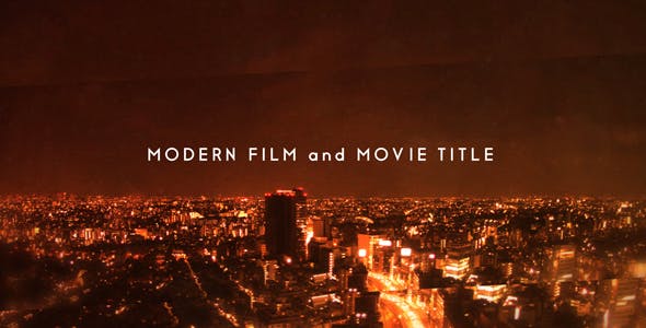 Modern Movie and Film Title - Download 18456676 Videohive