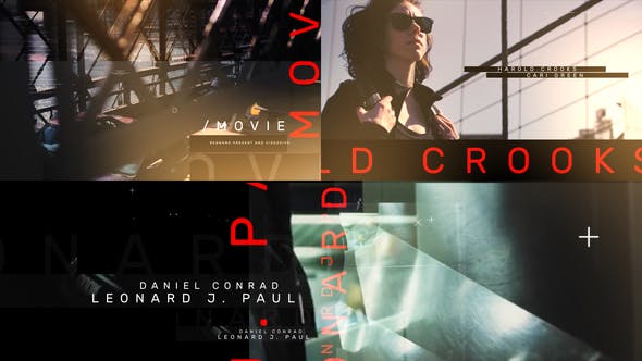 Modern Movie Opener And Title - Download Videohive 24026052