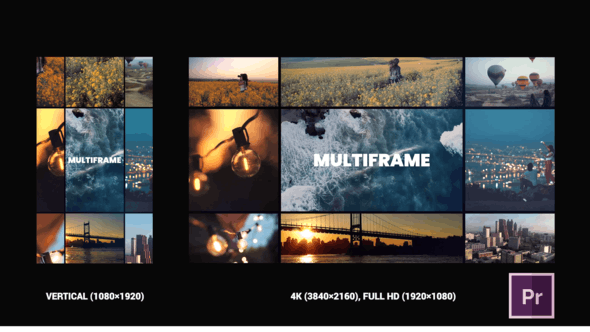 Modern Multiframe Opener - Videohive 38650283 Download