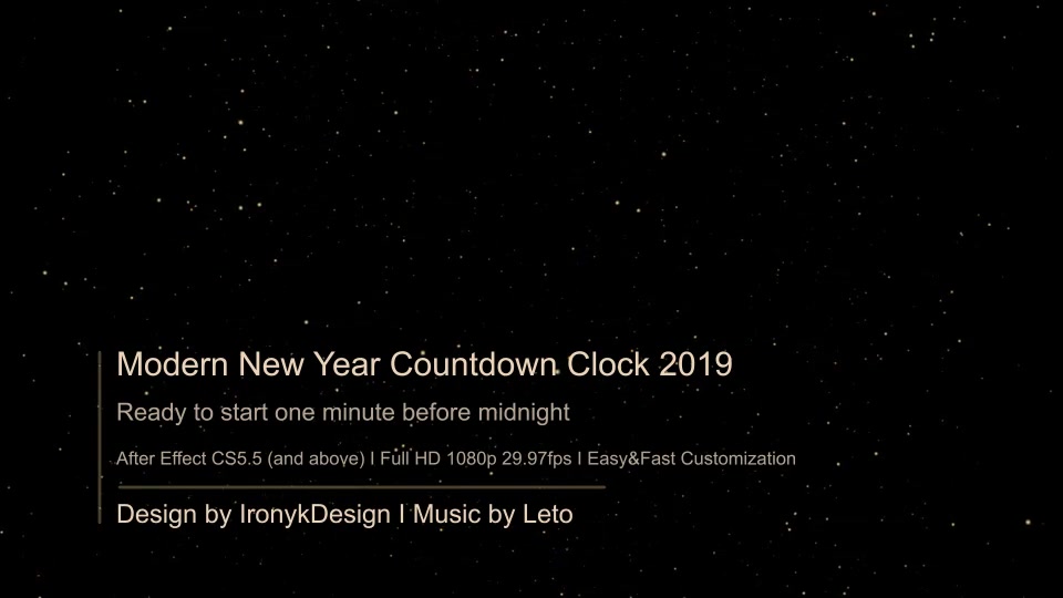 Modern New Year Countdown Clock 2019 Videohive 23057493 After Effects Image 12