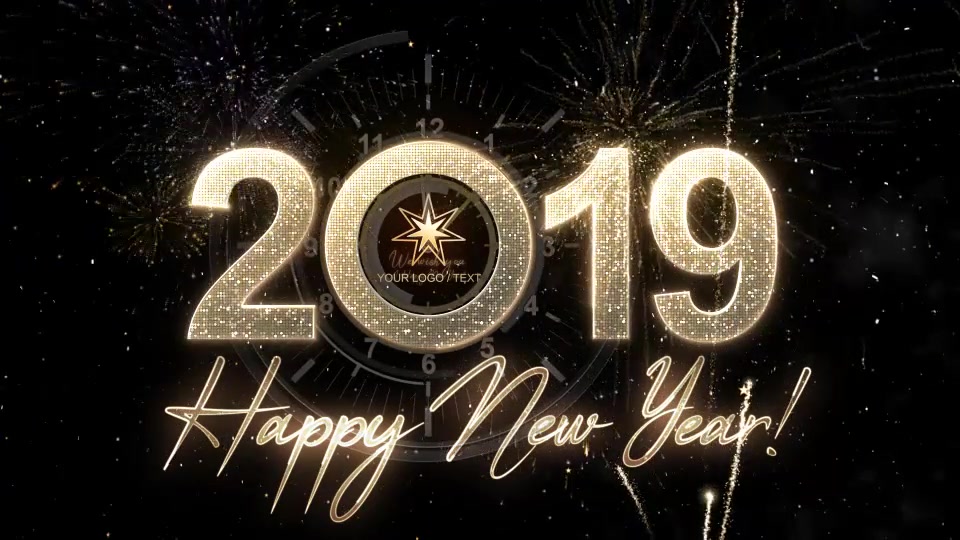 Modern New Year Countdown Clock 2019 Videohive 23057493 After Effects Image 8