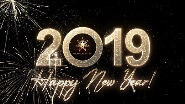 Modern New Year Countdown Clock 2019 - Download Videohive 23057493