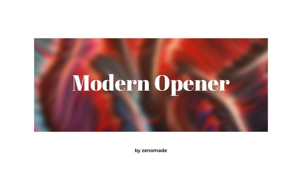 Modern Opener for Premiere Pro - Download Videohive 31697162